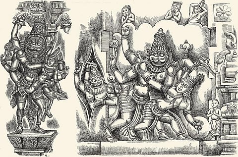 அற்புதக் கதை சொல்லும் அழகான சிற்பங்கள் 13: இரணிய கசிபுவும் காக்கும் கடவுளும்