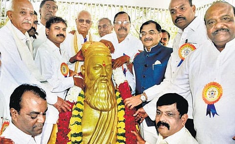 தமிழர்- கன்னடர் ஒற்றுமைக்காக பெங்களூருவில் திருவள்ளுவர் தின பேரணி