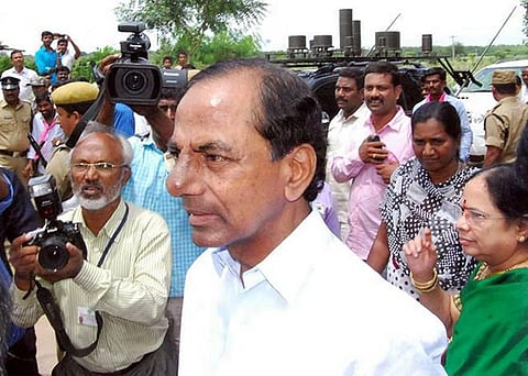தெலங்கானா மாநிலம் உதயமானதற்கு நேர்த்திக்கடனாக ஏழுமலையானுக்கு ரூ.5.5 கோடி தங்க நகைகள் காணிக்கை: 30-ம் தேதி வழங்குகிறார் முதல்வர் சந்திரசேகர ராவ்