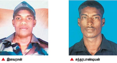 காஷ்மீர் பனிச்சரிவில் சிக்கி﻿﻿ தமிழகத்தைச் சேர்ந்த 2 ராணுவ வீரர்கள் மரணம்﻿: சோகத்தில் ஆழ்ந்த கிராம மக்கள்﻿﻿
