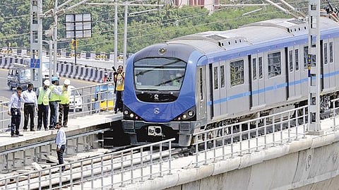 கோயம்பேடு - நேரு பூங்கா இடையே மெட்ரோ ரயில்﻿: பாதுகாப்பு ஆணையர் மார்ச் 2-வது வாரத்தில் ஆய்வு﻿
