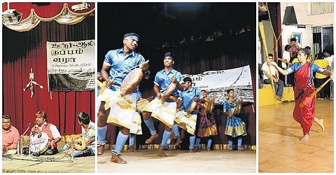ஊரூர் ஆல்காட் குப்பம் திருவிழா : மங்கள நிகழ்ச்சிகளில் அதிரும் பறை﻿