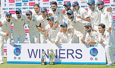 வங்கதேசத்தை வீழ்த்தியது இந்தியா: 209 ரன்களில் வெற்றி