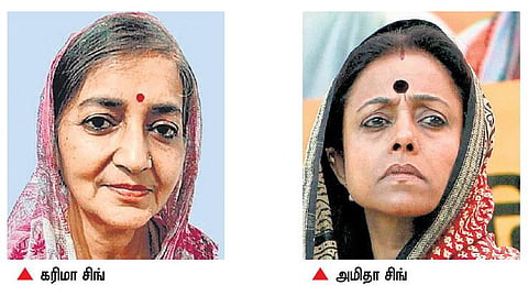 2 ராணிகள் நேருக்கு நேர் மோதல்: உ.பி.யின் அமேதி தொகுதியில் பாஜக, காங்கிரஸ் சார்பில் போட்டி﻿