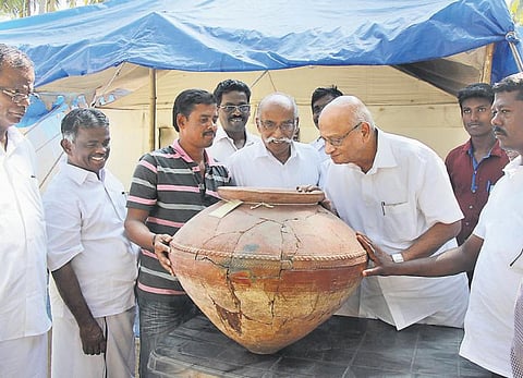 கீழடி அகழ்வாராய்ச்சி வரலாற்றை மாற்றி அமைக்கும்: டி.கே.ரங்கராஜன் எம்பி கருத்து