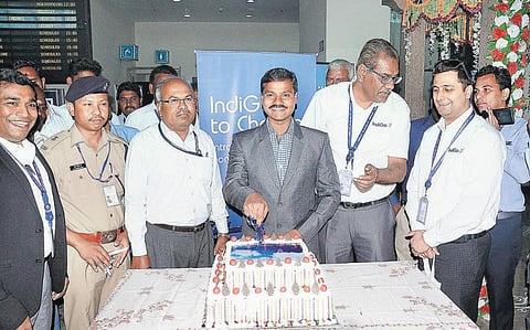 மதுரை - டெல்லிக்கு புதிய விமான சேவை﻿: ‘இண்டிகோ’ நிறுவனம் தொடங்கியது﻿