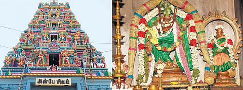 சூரியனின் பூஜை: மார்ச் 20 - சூரிய ஒளியில் மூழ்கும் திருவேட்டீஸ்வரர