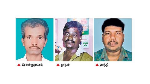 சிவகாசி, திருப்பத்தூர் அருகே சட்டவிரோதமாக பட்டாசு தயாரித்தபோது விபத்தில் 3 பேர் பலி, 5 பேர் படுகாயம்﻿