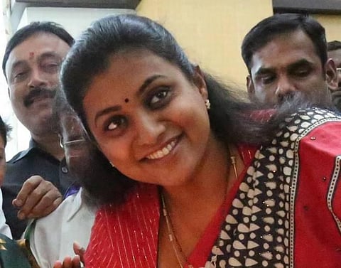 ஆந்திர சட்டப்பேரவையில் சர்ச்சை பேச்சு﻿: ரோஜாவை மேலும் ஓராண்டு சஸ்பெண்ட் செய்ய பரிந்துரை﻿