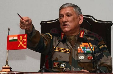 எல்லையில் போருக்கு தயாராக இருங்கள்﻿: வீரர்களுக்கு ராணுவ தலைமை தளபதி பிபின் ராவத் எச்சரிக்கை﻿