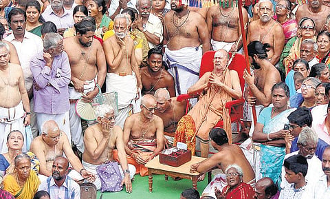 பங்காரு காமாட்சி அம்மன் கோயில் கும்பாபிஷேகம்﻿: ஜெயேந்திரர், விஜயேந்திரர் பங்கேற்பு﻿﻿