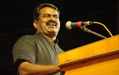 வீதிவீதியாக சென்று சீமான் பிரச்சாரம்﻿﻿