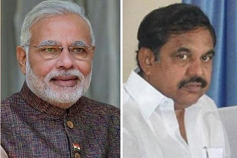 நீட் சட்ட மசோதாக்களுக்கு குடியரசுத் தலைவர் ஒப்புதலைப் பெற்றுத் தர வேண்டும்:  மோடிக்கு முதல்வர் பழனிசாமி கடிதம்