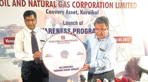 ஓஎன்ஜிசியின் செயல்பாடுகளால் நிலத்தடி நீராதாரம் பாதிக்காது﻿﻿﻿: மீத்தேன், ஷேல் காஸ் எடுக்கும் திட்டம் இல்லை﻿ - ஓஎன்ஜிசி- காவிரி அசெட் செயல் இயக்குநர் தகவல்