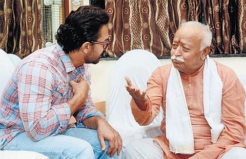 நடிகர் ஆமிர்கானுக்கு தீனாநாத் மங்கேஷ்கர் விருது: ஆர்எஸ்எஸ் தலைவர் வழங்கினார்﻿