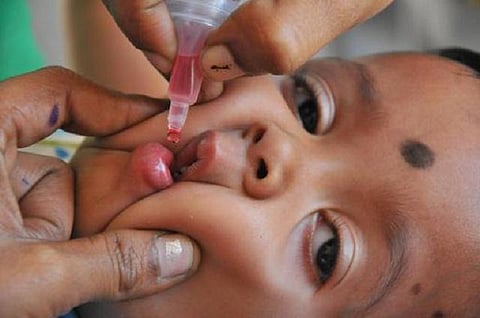 தமிழகத்தில் உள்ள 71 லட்சம் குழந்தைகளுக்கு﻿ இன்று இரண்டாம் தவணை போலியோ சொட்டு மருந்து முகாம்﻿: 43 ஆயிரம் மையங்கள் அமைப்பு﻿
