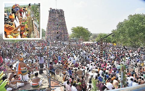 பிள்ளையார்பட்டி கற்பக விநாயகர் கோயிலில் கும்பாபிஷேகம்﻿: லட்சக்கணக்கான பக்தர்கள் சுவாமி தரிசனம்﻿