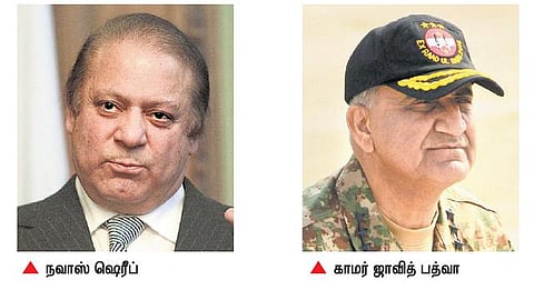பாக். அரசு, ராணுவம் மீண்டும் மோதல்﻿: பிரதமர் நவாஸ் ஷெரீப் அவசர ஆலோசனை﻿