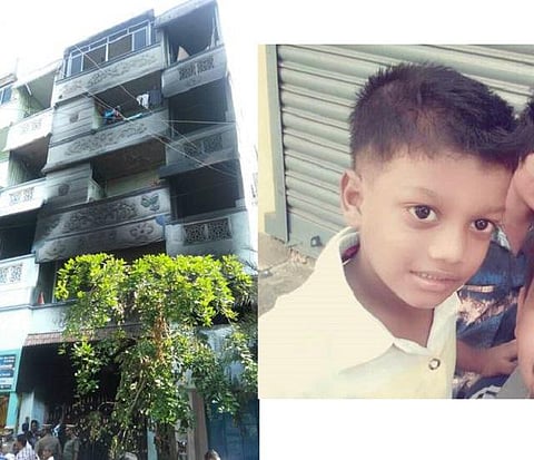 வடபழனி அடுக்குமாடி குடியிருப்பில் தீ﻿: ஒரே குடும்பத்தை சேர்ந்த 4 பேர் மூச்சுத் திணறி பலி﻿ - 8 பேருக்கு தீக்காயம்﻿