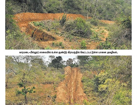 யானைகள் சறுக்கி வரவா அகழிகள்?﻿ - மலைக் கிராமங்களில் கேலிக்குள்ளாகும் யானைத் தடுப்பு நடவடிக்கைகள்﻿