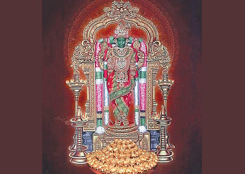 நிகழ்வு: பொன்வண்ணத் தாமரை மலர்கள் அர்ப்பணம்﻿