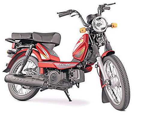 டிவிஎஸ் எக்ஸ்.எல்.100: 10 லட்சத்துக்கு மேல் விற்பனை﻿