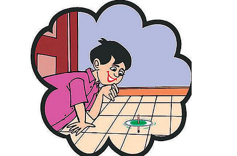 நீங்களே செய்யலாம்: தீப்பெட்டி பம்பரம்