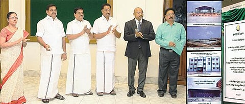 பெரும்பாக்கத்தில் ரூ.14 கோடியில் புதிய பேருந்து முனையம், பணிமனை﻿﻿: முதல்வர் பழனிசாமி திறந்து வைத்தார்﻿﻿