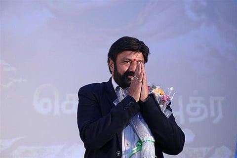 தமிழ்நாட்டு தண்ணீரைக் குடித்து வளர்ந்தவன் நான்: பாலகிருஷ்ணா