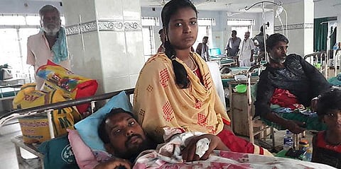 "கண்ணு முன்னாடியே ரெண்டு பேரும் கடலுல மூழ்குனாங்க..."