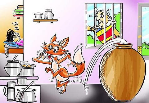 கதை: நரி ருசித்த அப்பம்!