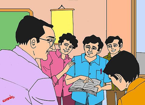 குரு - சிஷ்யன்: அவதாரம் எடுத்த கடைசி பெஞ்ச் மாணவர்!