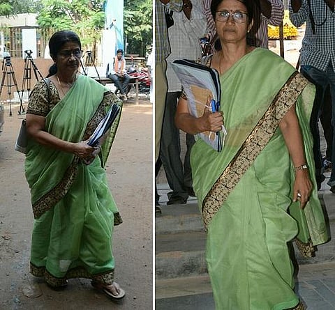 விசாரணை ஆணையத்தில் ஷீலா பாலகிருஷ்ணன் மீண்டும் ஆஜர்