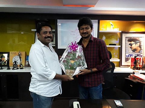 உதயநிதி ஸ்டாலினுக்கு புதிய பட்டம் கொடுத்த சீனு ராமசாமி