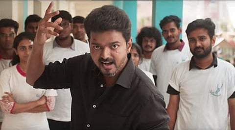 நெட்டிசன் நோட்ஸ்: சர்கார் டீஸர் - ‏பட்டாசு...தலைவா!