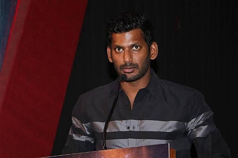 ஆளுங்கட்சி சேனலை மறைமுகமாக சாடிய விஷால்?
