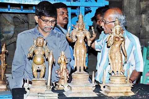 நெல்லை கோயில் சிலை கடத்தல் வழக்கு: திருச்சி மதுவிலக்குப் பிரிவு டிஎஸ்பி சென்னையில் கைது