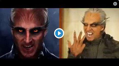 2.0 அப்டேட்: கெட்டப் உருவாக்க வீடியோவை வெளியிட்ட அக்‌ஷய்குமார்