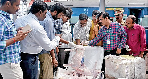 சென்னைக்கு ரயிலில் கொண்டுவரப்பட்டது நாய் இறைச்சியா?﻿- ﻿பின்னணி குறித்து தீவிர விசாரணை﻿