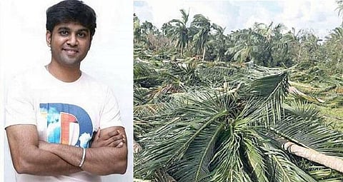 சாமானியர்க்குச் செய்த மிகப்பெரிய துரோகம்: ‘கஜா’ பாதிப்பு குறித்து கபிலன் வைரமுத்து