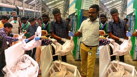 ஜோத்பூர் சென்றது ரயில்வே போலீஸ்; கெட்டுப்போன இறைச்சி அனுப்பியது யார்?- ஏஜெண்டுகளிடம் விசாரணை