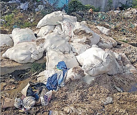 30 மூட்டைகளில் பணம் கண்டெடுக்கப்பட்ட நிலையில்﻿ மேலும் 20 மூட்டைகளில் கத்தரித்து கட்டி வீசப்பட்ட பழைய ரூ.500, ரூ.1,000 நோட்டுகள்﻿: போலீஸார் தீவிர விசாரணை﻿