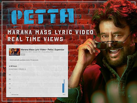 ஒரு மணி நேரத்துக்குள் ஒரு மில்லியன்: வைரலாகும் மரணமாஸ் பாடல்