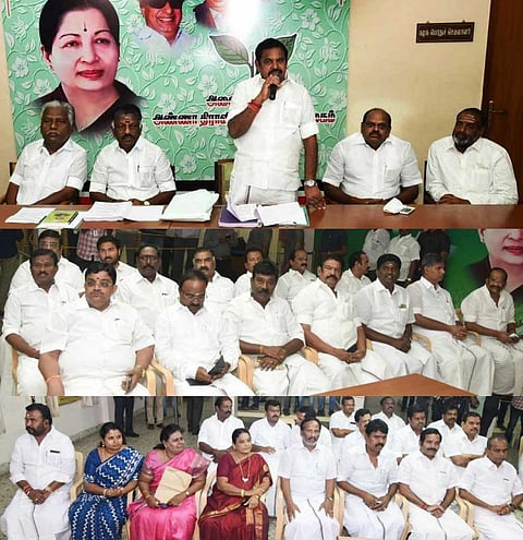 குளிர்கால கூட்டத்தொடர்: முதல்வர் தலைமையில் அதிமுக எம்பிக்கள் கூட்டம்