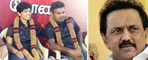 உடுமலை சங்கரின் குடும்பம் பங்கேற்று நடத்தி வைத்த கவுசல்யாவின் திருமணம்: ஸ்டாலின் வாழ்த்து