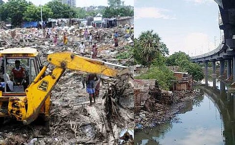 ஆக்கிரமிப்பு கட்டிடங்களிலிருந்து வெளியேற மறுப்பவர்கள் புதிய இடத்துக்கு வரும் வரை ரேஷன் அட்டை, சலுகைகள் கூடாது: உயர் நீதிமன்றம் உத்தரவு