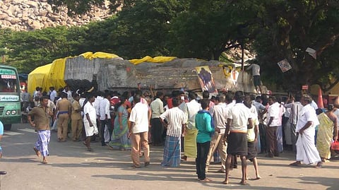 விஸ்வரூப கோதண்டராம சுவாமி சிலையை செஞ்சி கோட்டை வழியாக அனுமதிக்க முடியாது: தொல்லியல்துறை அறிவிப்பு