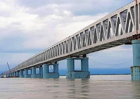 ஆசியாவின் மிக நீளமான பாலம்; பிரதமர் மோடி திறந்து வைக்கிறார்
