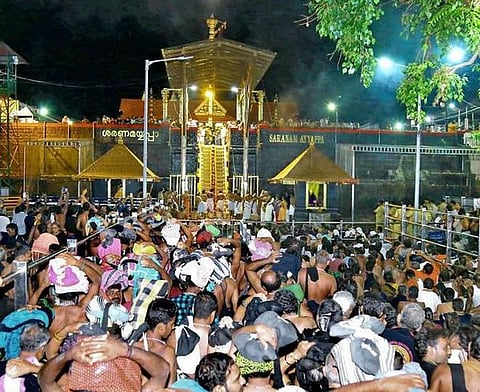 சபரிமலை ஐயப்பன் கோயிலில் மகரவிளக்கு பூஜைக்காக இன்று நடை திறப்பு