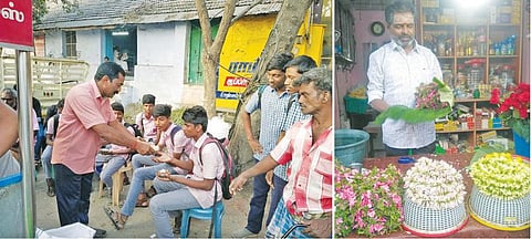 உடுமலை சில்லறை வியாபாரிகளிடையே பாலித்தீன் பொருட்கள் மாற்றுக்கு பெருகும் ஆதரவு: அதிகரிக்கும் வாழை இலை, சில்வர் தட்டுகள் பயன்பாடு